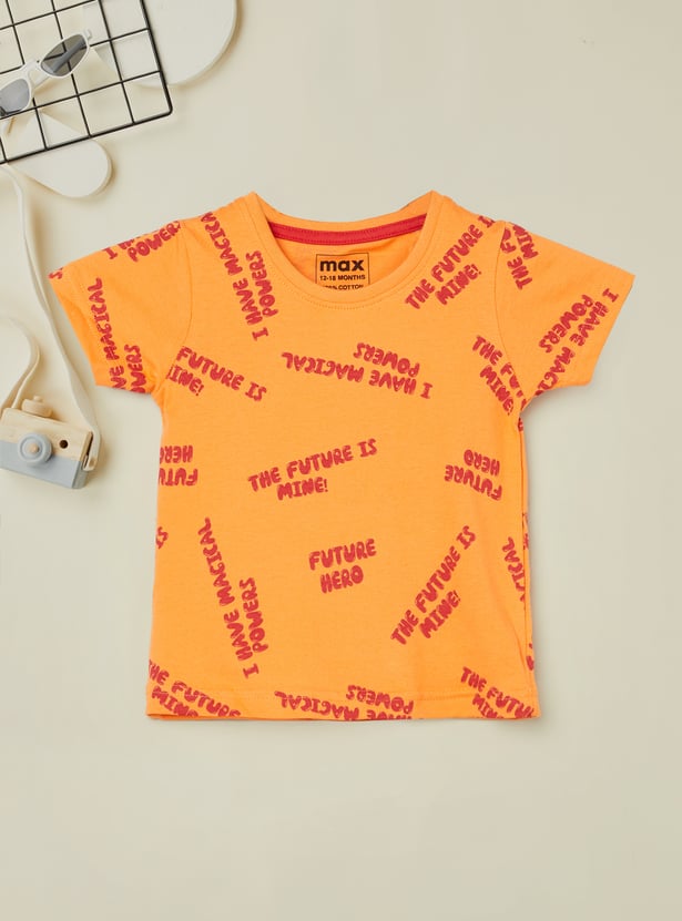 Boys Printed T-shirt - Pack of 2