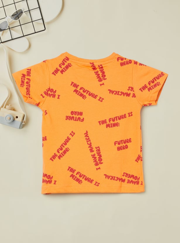Boys Printed T-shirt - Pack of 2