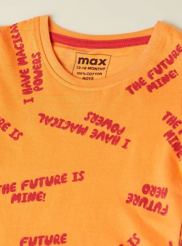 Boys Printed T-shirt - Pack of 2