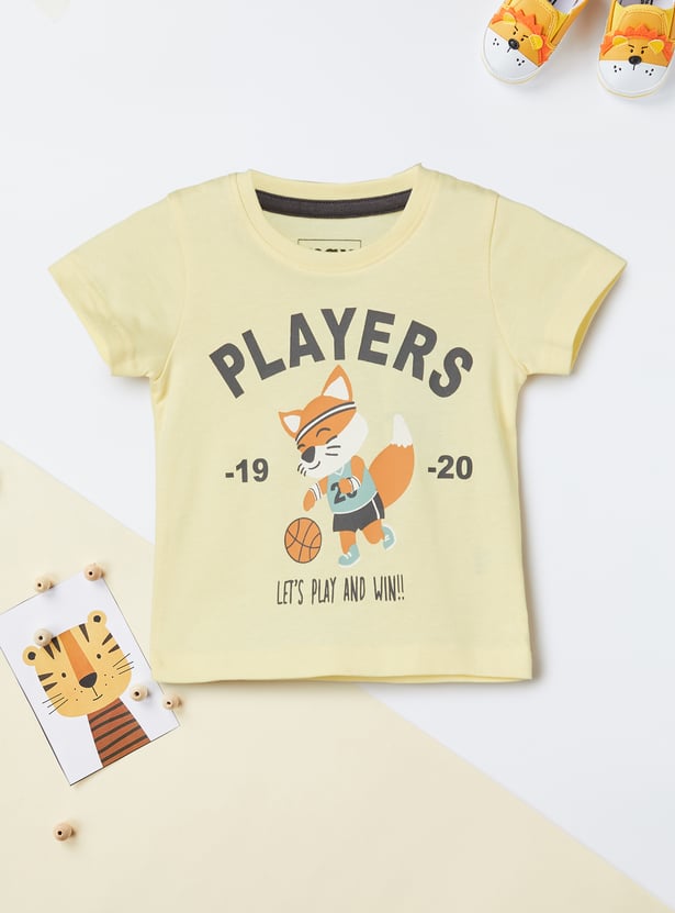 Boys Printed T-shirt - Pack of 2