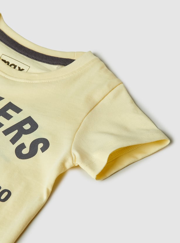 Boys Printed T-shirt - Pack of 2