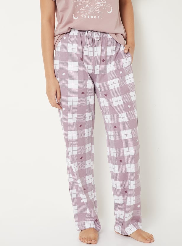 Women Printed PJ Set