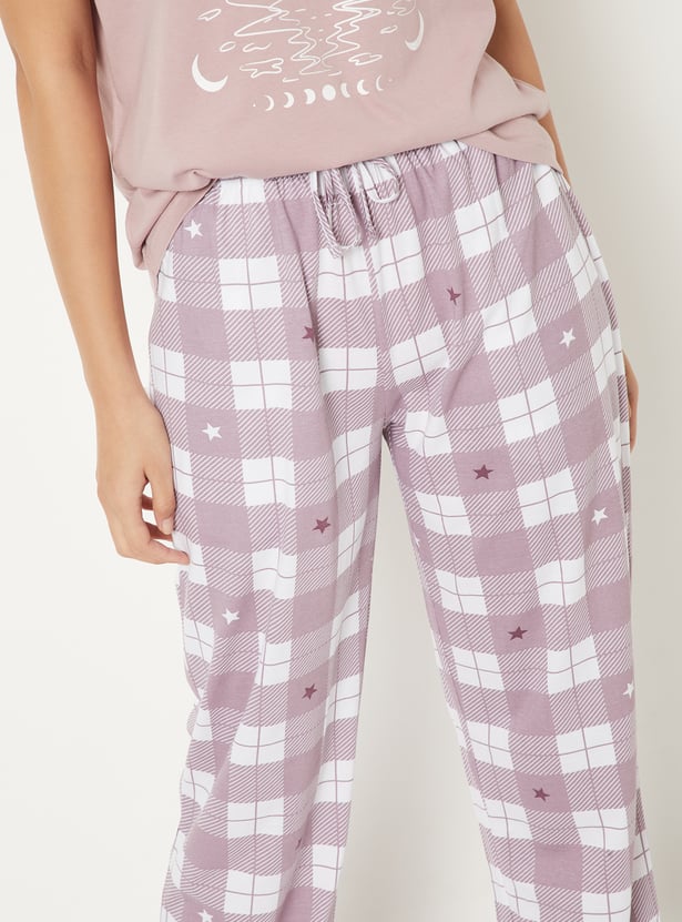 Women Printed PJ Set