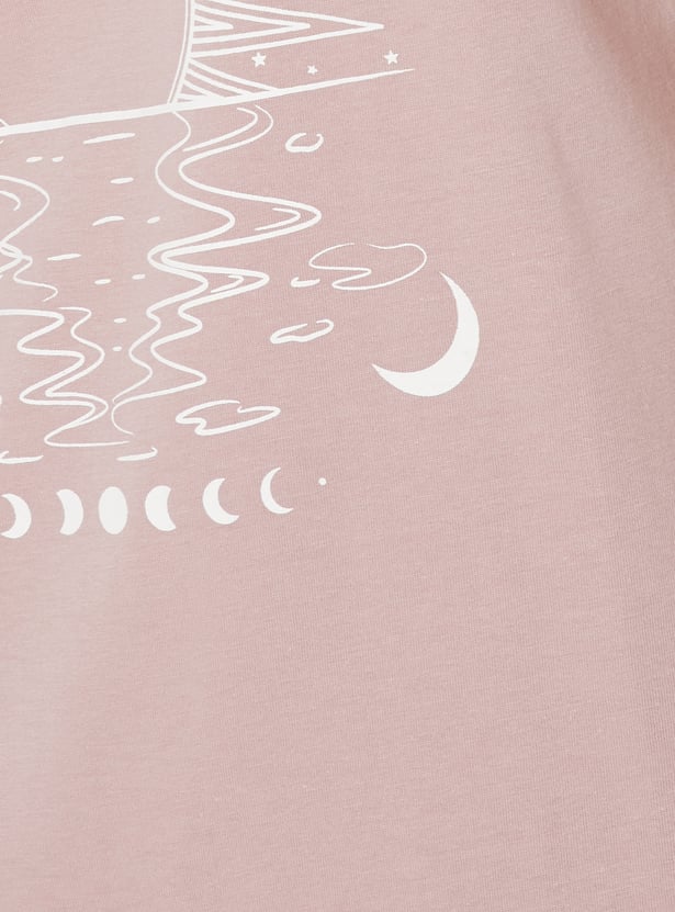 Women Printed PJ Set