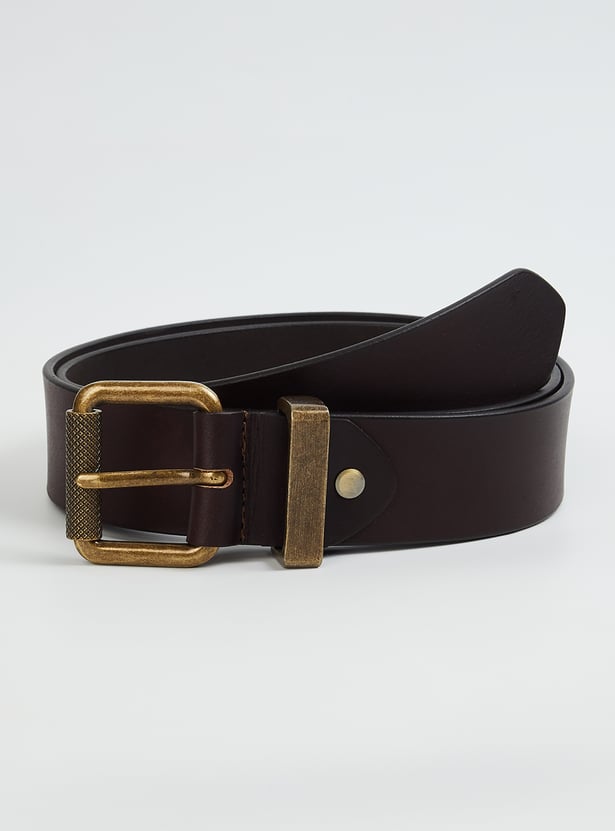 Men Solid Belt