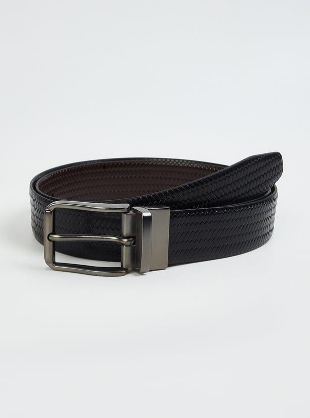 Men Textured Belt