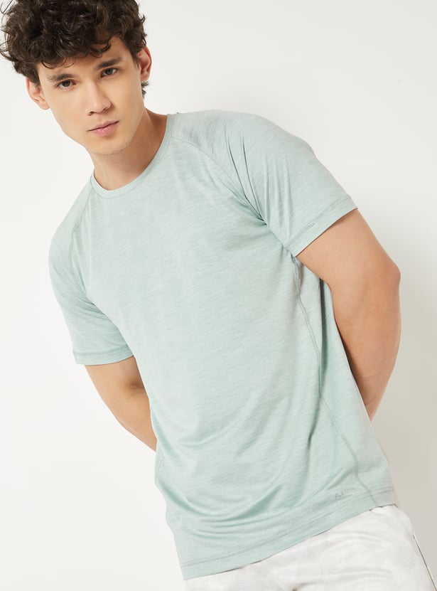 Men Heathered Athleisure T-shirt