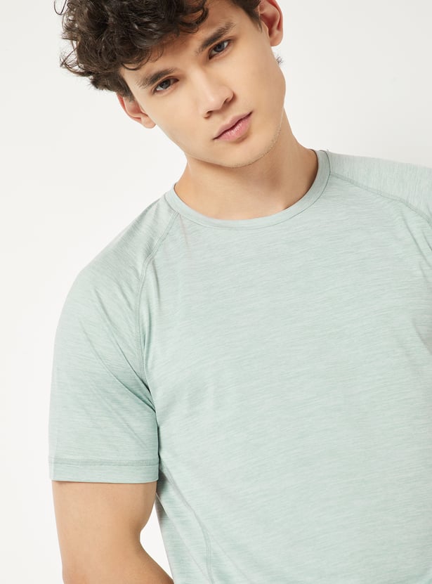 Men Heathered Athleisure T-shirt