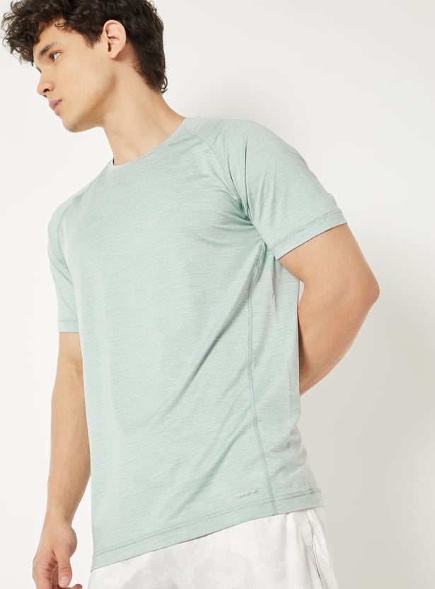 Men Heathered Athleisure T-shirt