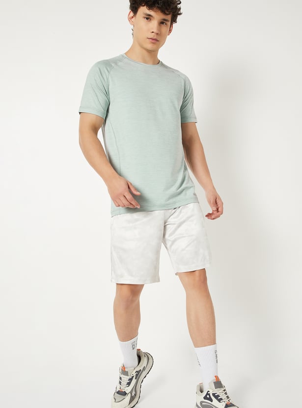Men Heathered Athleisure T-shirt