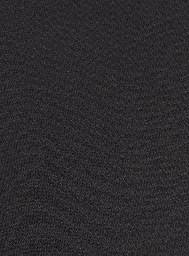 Men Slim Fit Solid Athleisure T-shirt