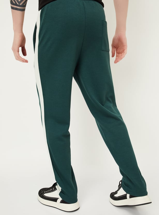 Men Side Taped Sports Track Pants