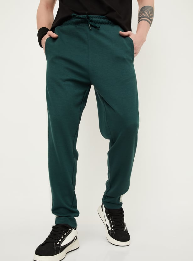 Men Side Taped Sports Track Pants