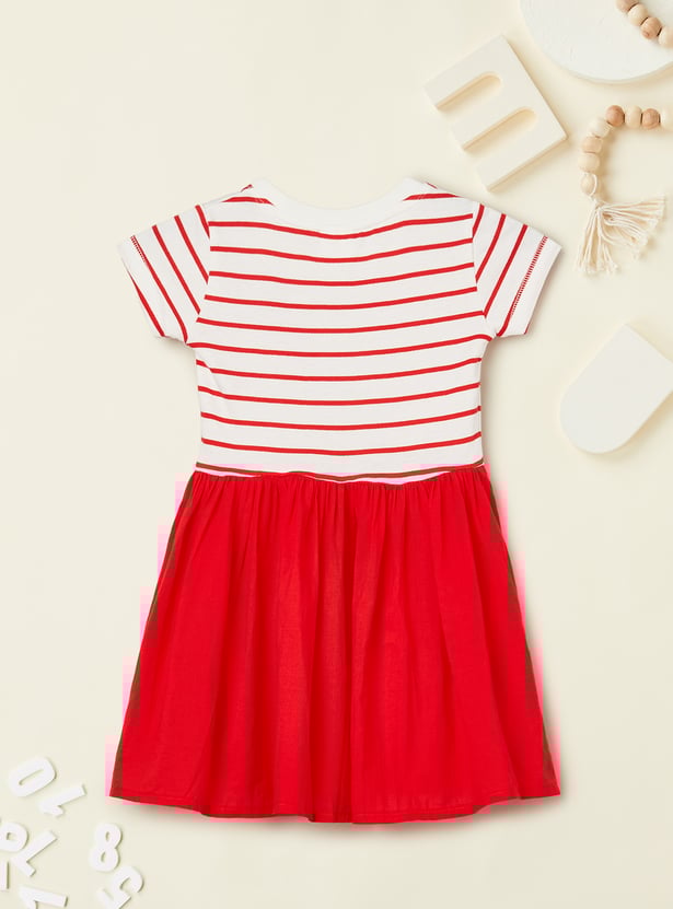 Girls Striped Dress