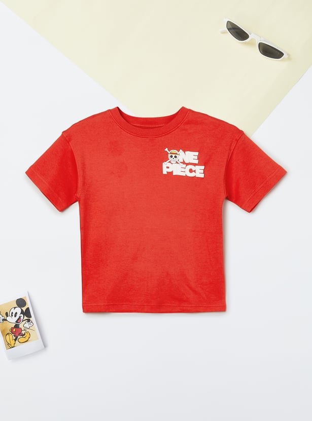 Boys One Piece Print T-shirt