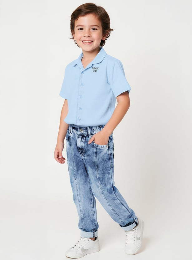 Boys Washed Balloons Fit Jeans