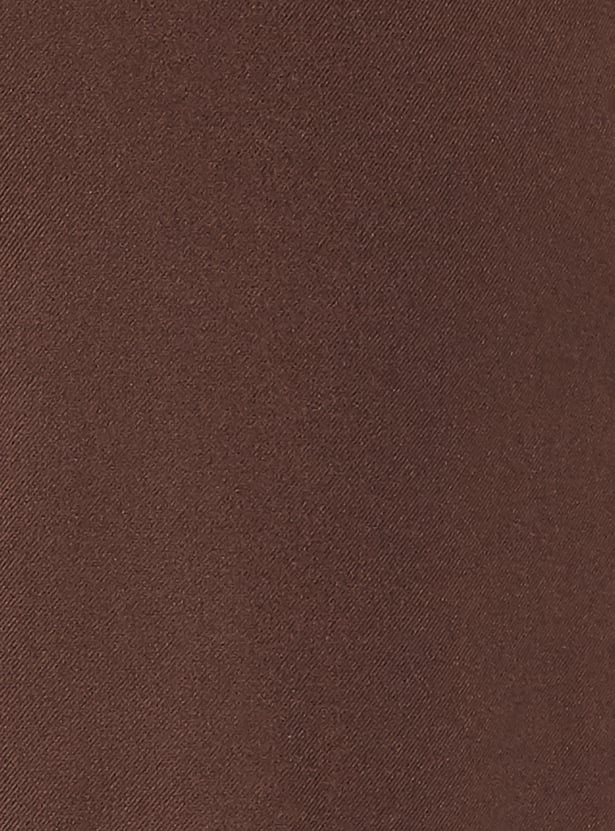 Women Textured Straight Fit Trousers