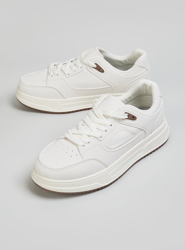 Men Panelled Sneakers
