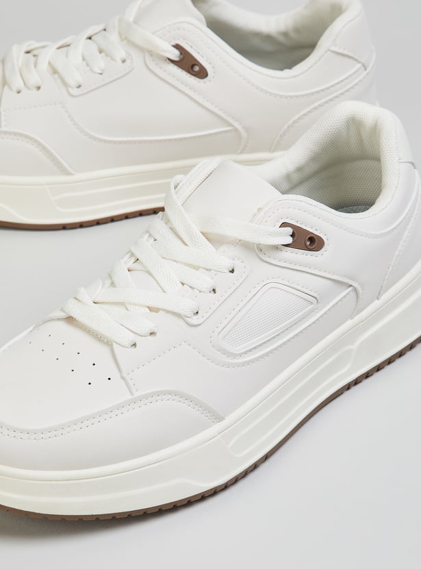 Men Panelled Sneakers