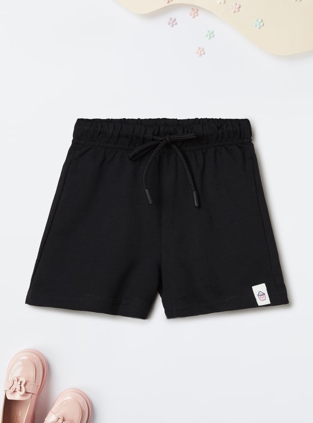 Girls Solid Shorts