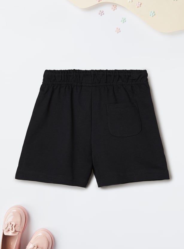 Girls Solid Shorts