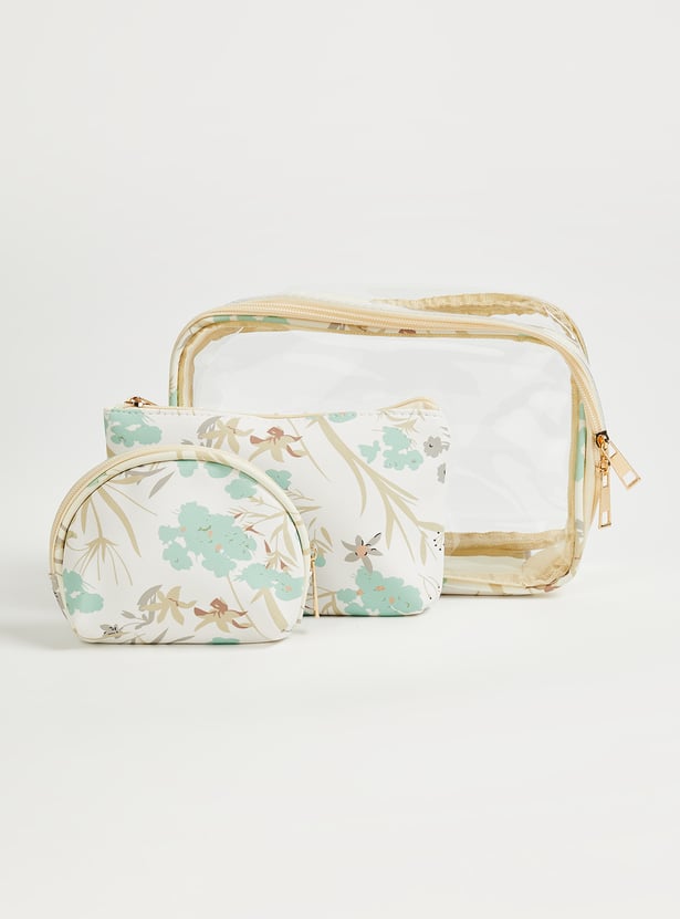 Women Assorted Vanity Pouch - Pack of 3