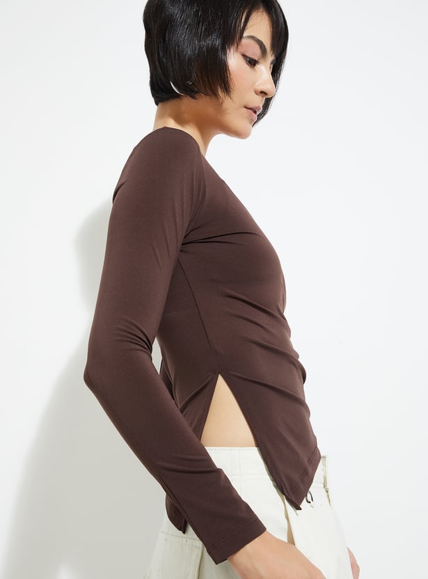 ALAYA F x URB N Women Solid Top