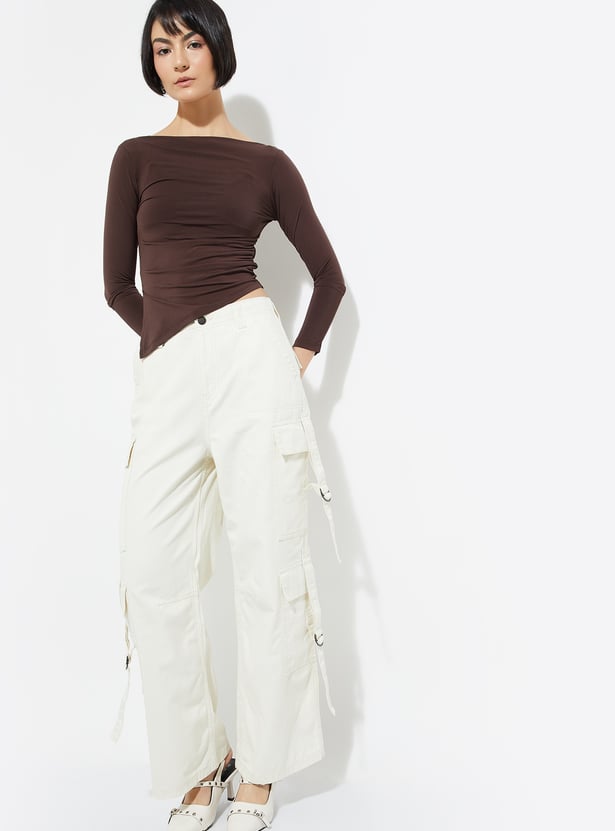ALAYA F x URB N Women Solid Top