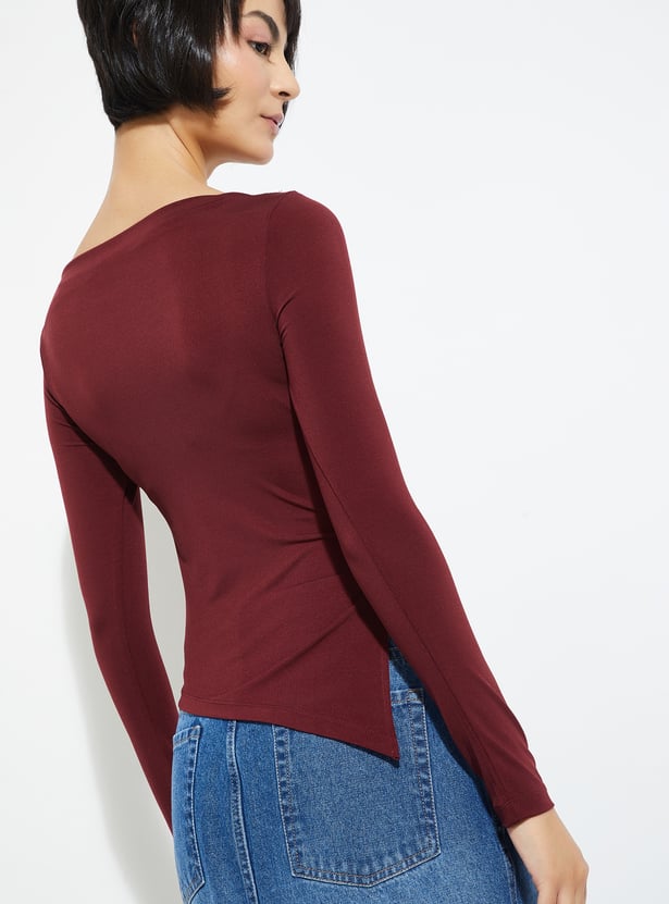 ALAYA F x URB N Women Solid Top