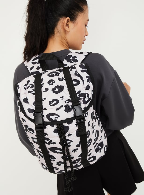 Women Animal Print Backpack