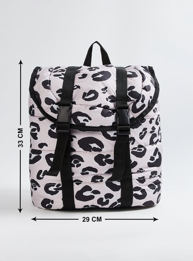 Women Animal Print Backpack