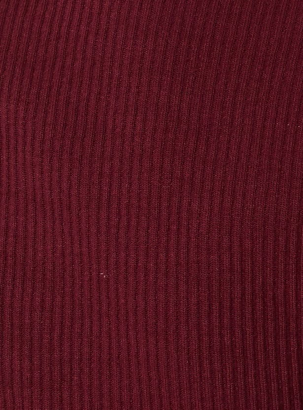 Boys Ribbed Polo T-shirt