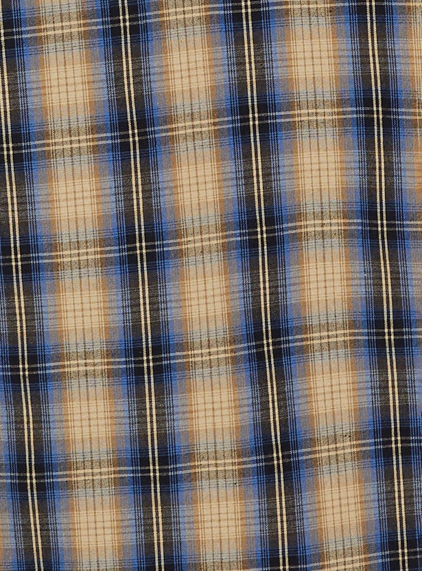 URB_N Men Checked Regular Fit Shirt