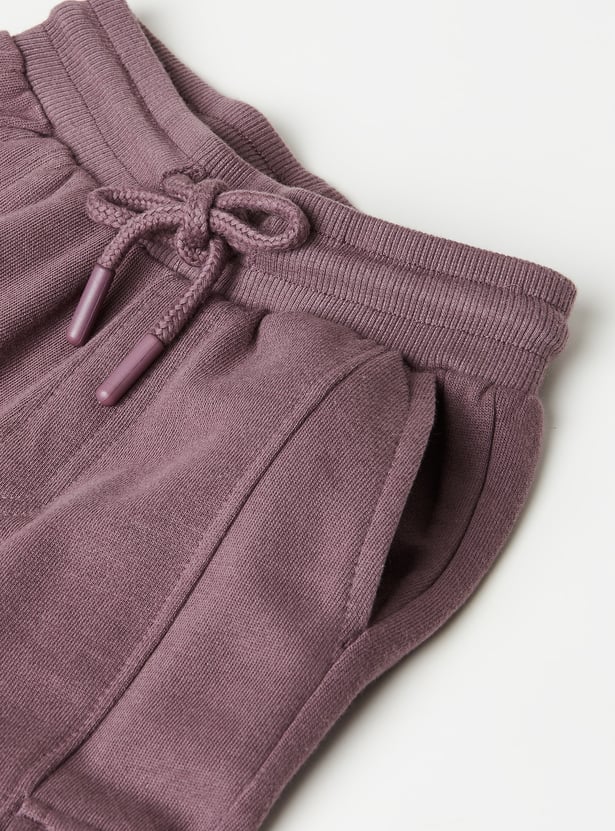 Boys Solid Cargo Joggers