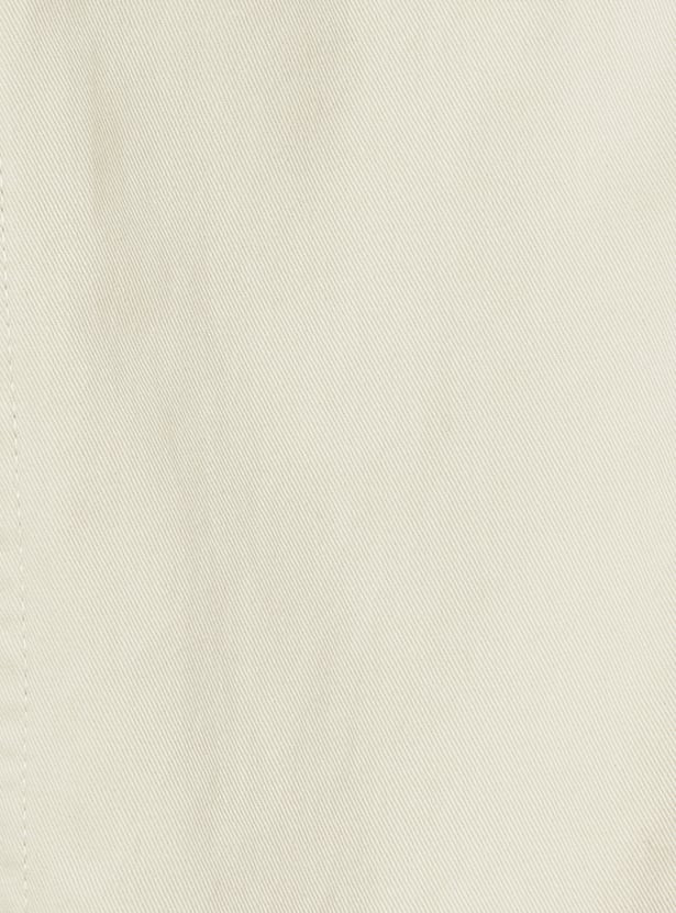 Boys Solid Cargo Trousers