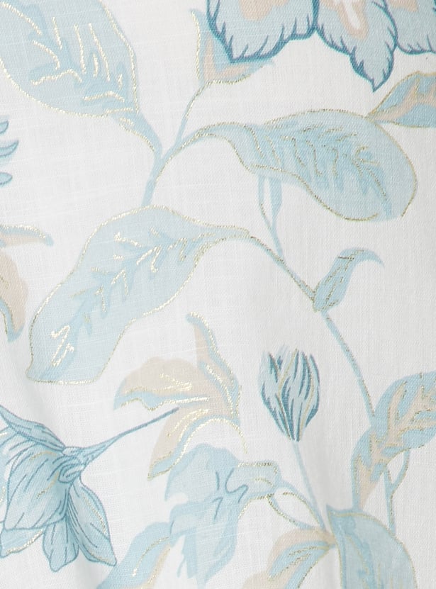 Women Floral Print A-line Kurta Set