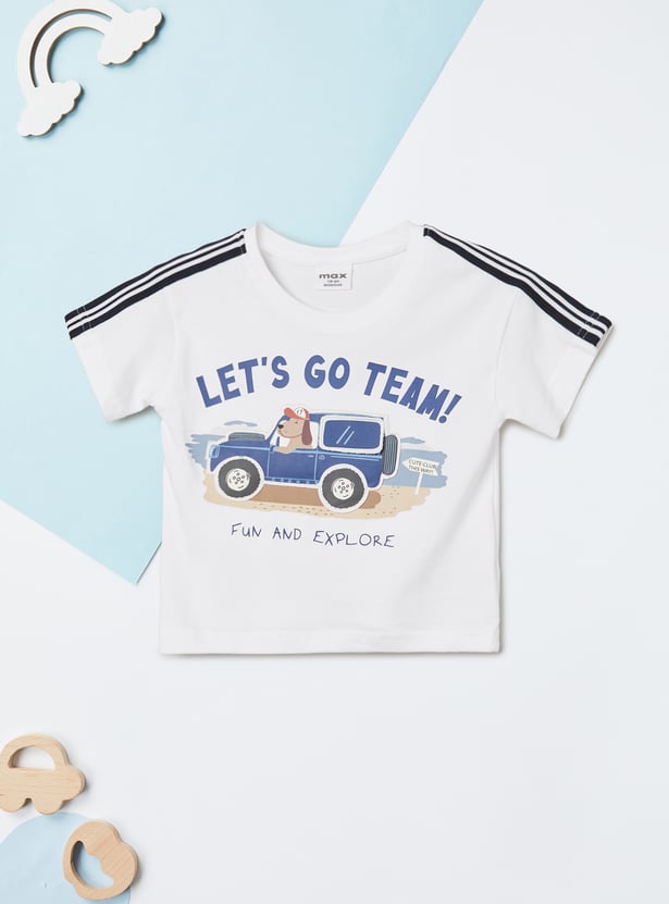 Boys Printed Joggers Set