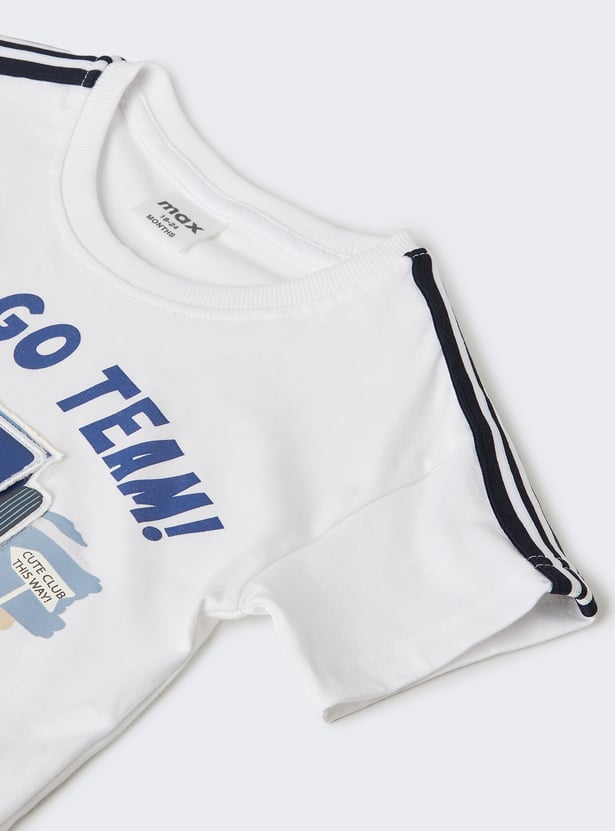 Boys Printed Joggers Set