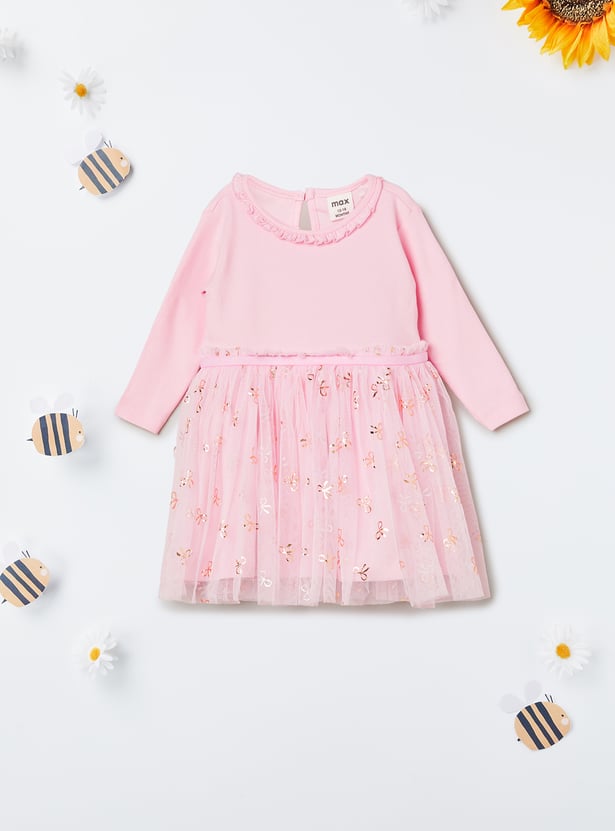 Girls Flared Dress