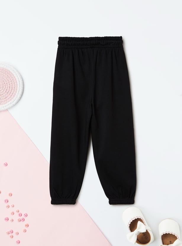Girls Solid Joggers