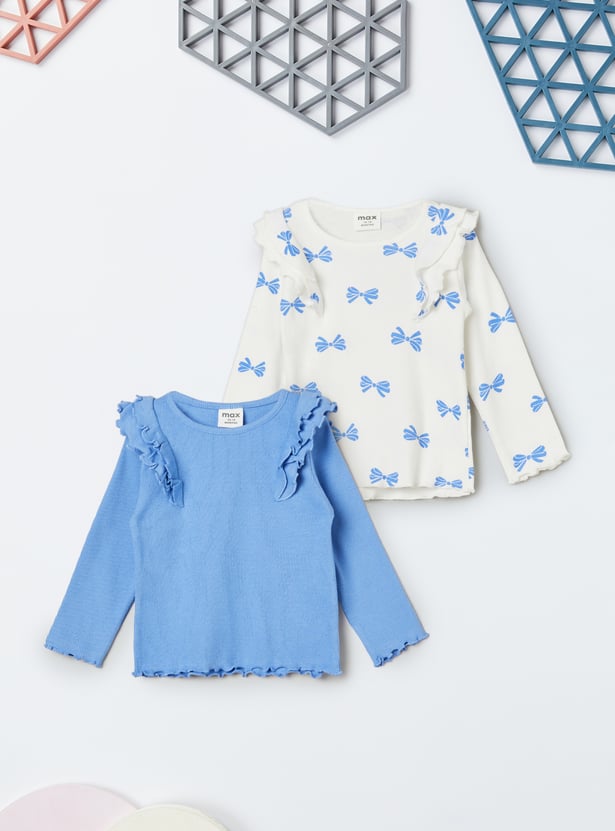 Girls Assorted Tops - Pack of 2