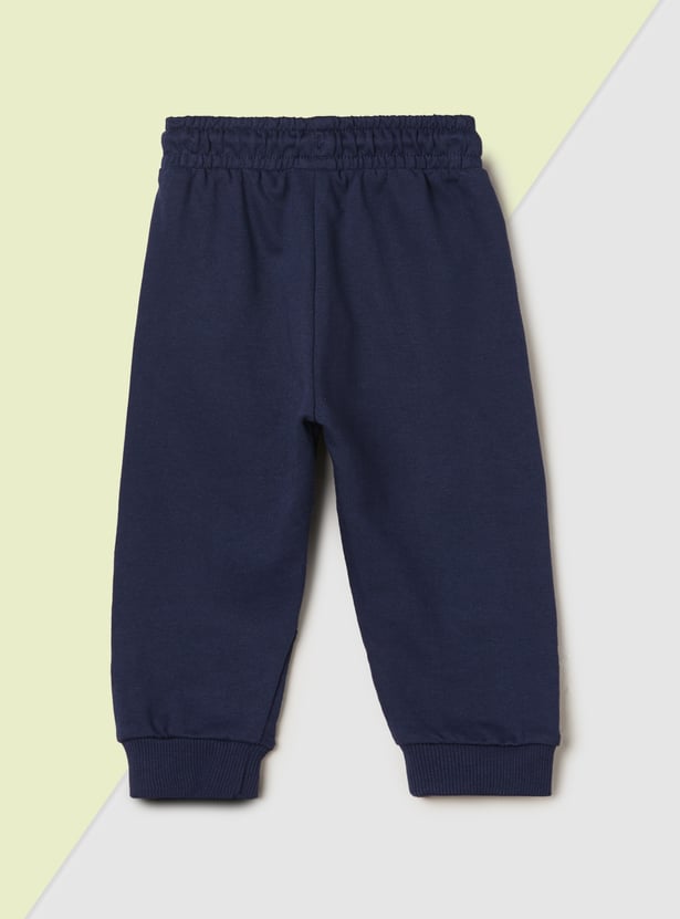 Boys Textured Joggers - Pack of 2