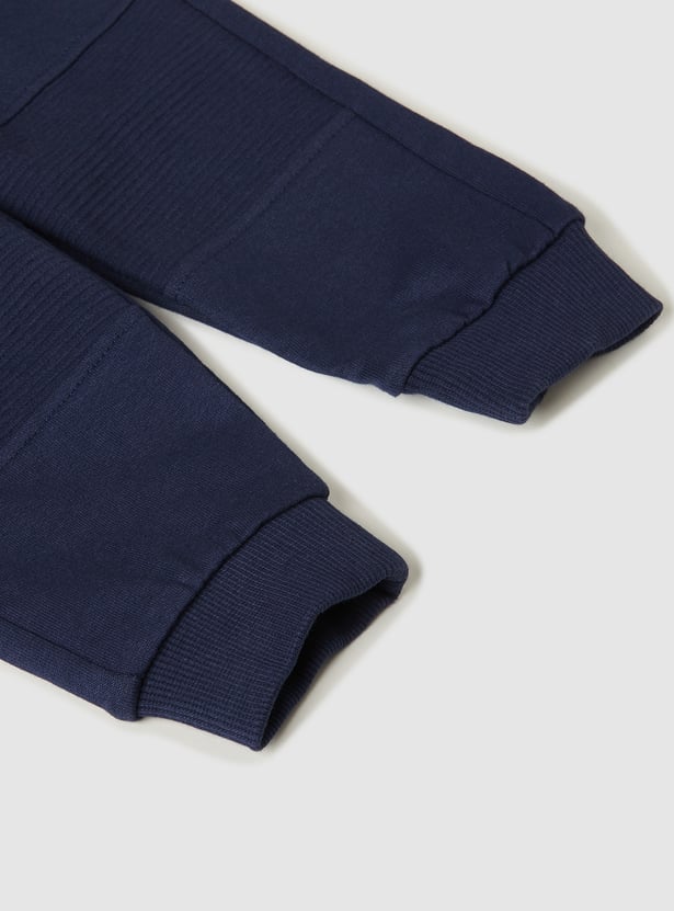Boys Textured Joggers - Pack of 2