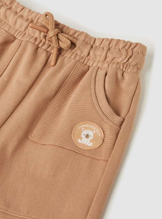 Boys Textured Joggers - Pack of 2