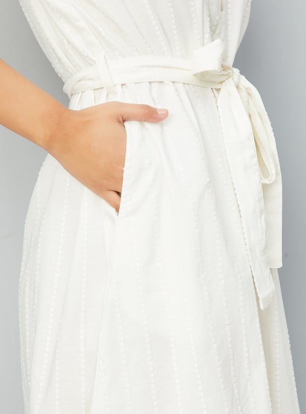 Women Knit Shirt Dress