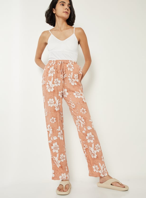Women Floral Printed Pyjamas