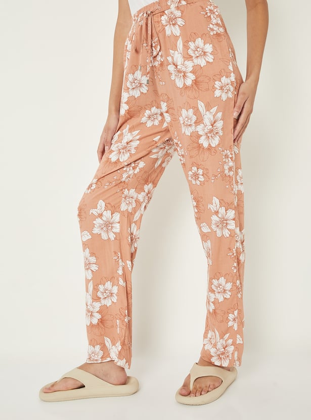 Women Floral Printed Pyjamas