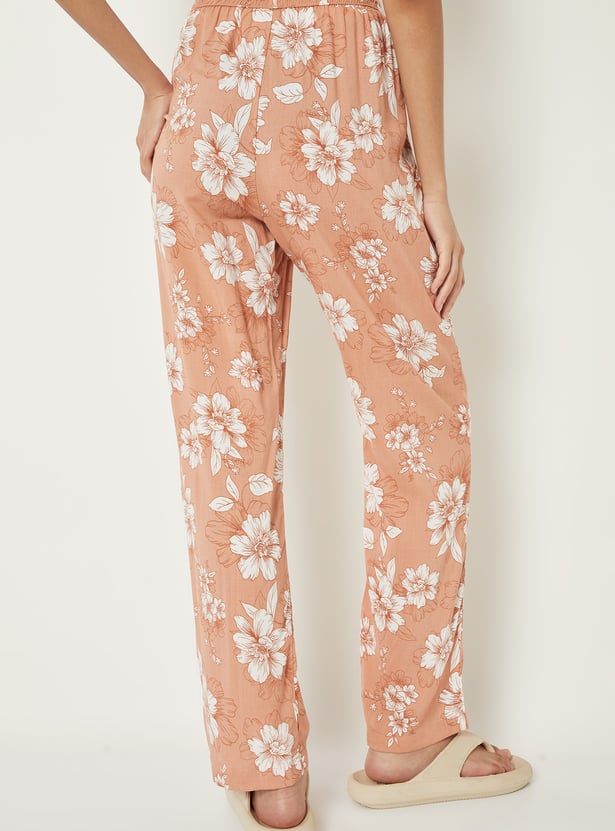 Women Floral Printed Pyjamas