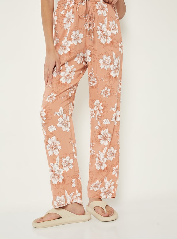 Women Floral Printed Pyjamas