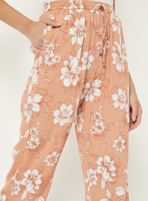 Women Floral Printed Pyjamas